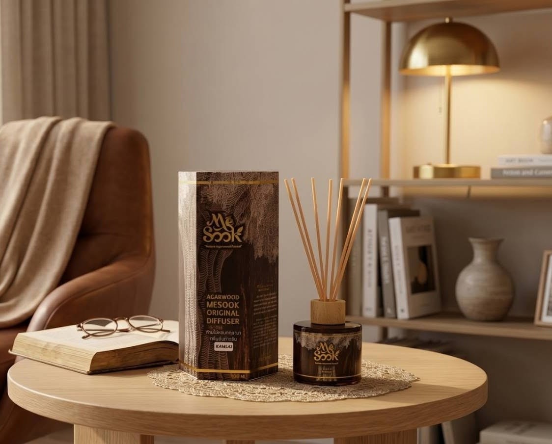 Mesook Agarwood Diffuser น้ำมันกฤษณาหอมระเหยปรับอากาศ