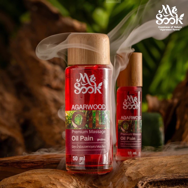 Agarwood Herbal Spa Oil  Extra น้ำมันกฤษณาสมุนไพรสูตรพิเศษ