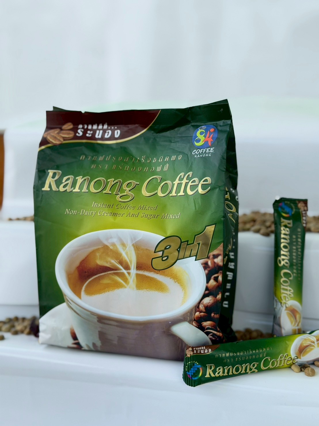 กาแฟสำเร็จรูป 3 in 1 แร่นอง