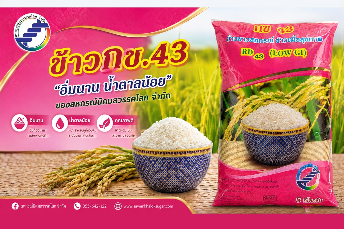 ข้าวกข 43