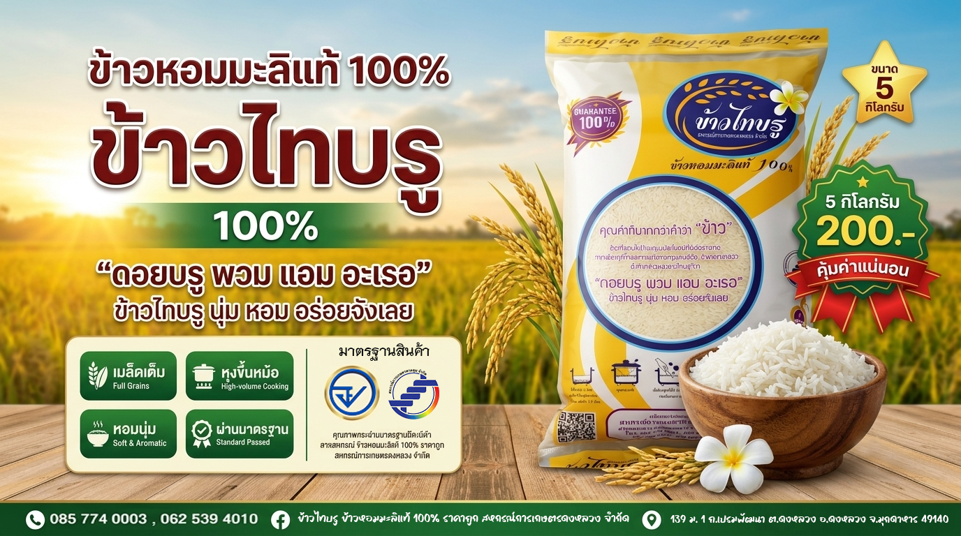 ข้าวหอมมะลิไทบรู