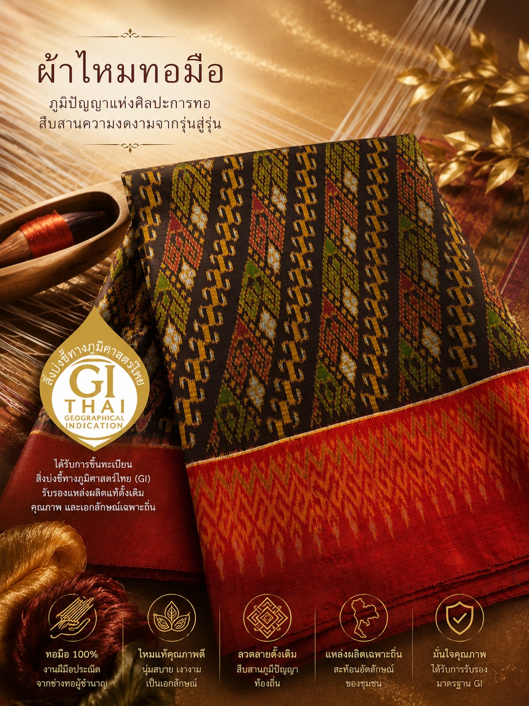 ผ้าซิ่นตีนแดง