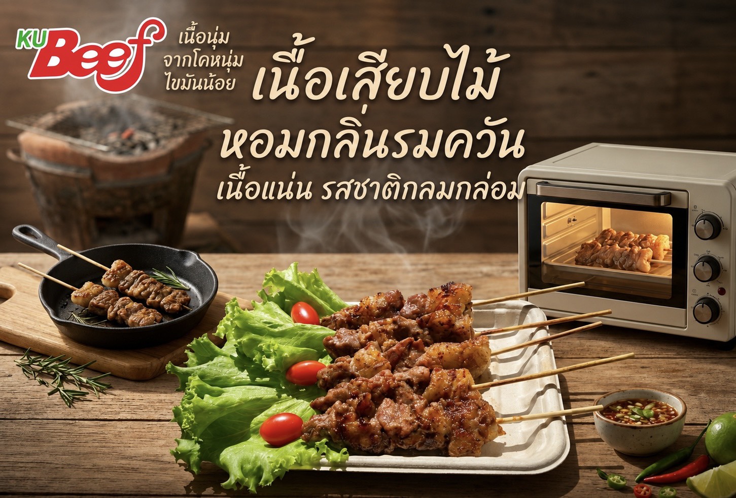 เนื้อเสียบไม้