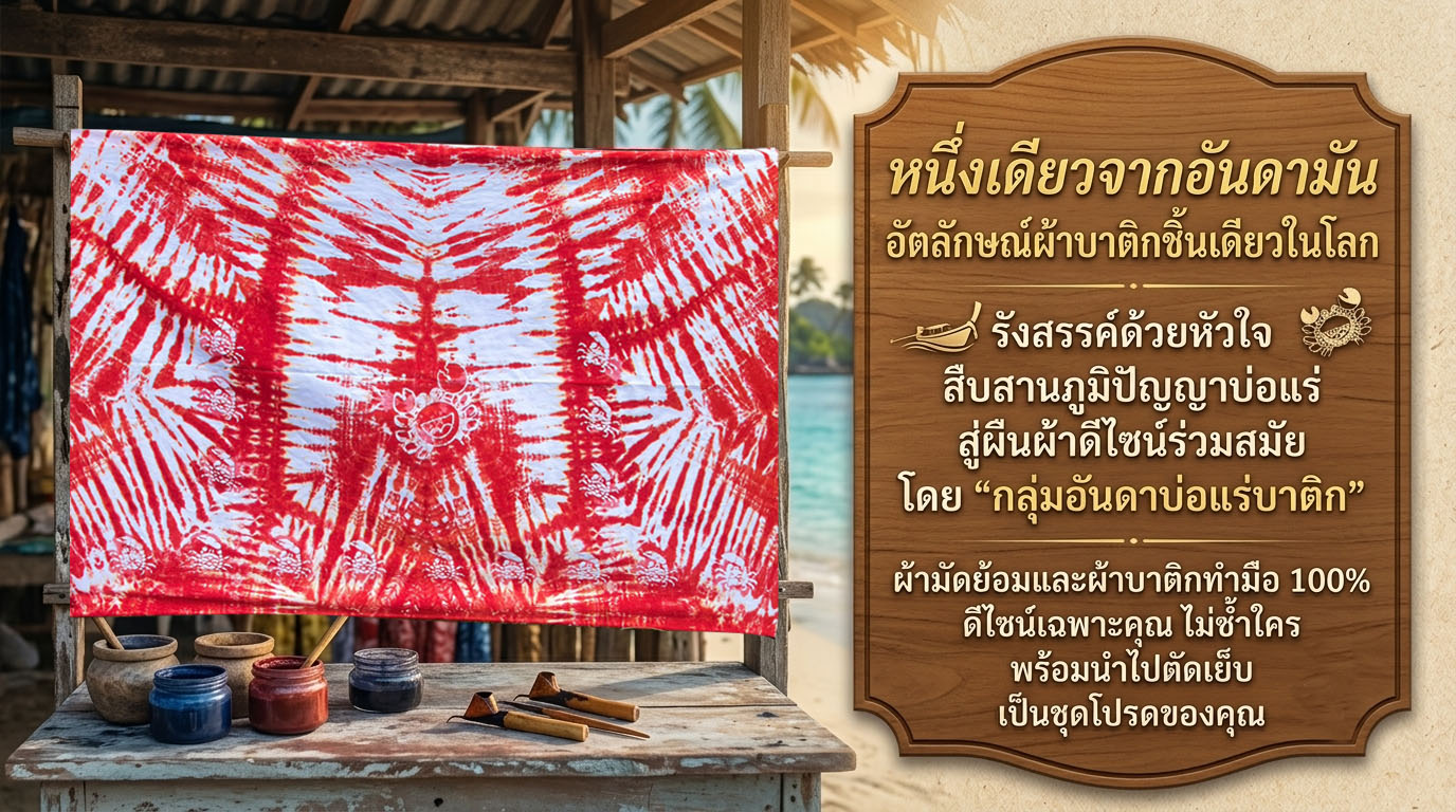 ผ้ามัดย้อม/ผ้าบาติก