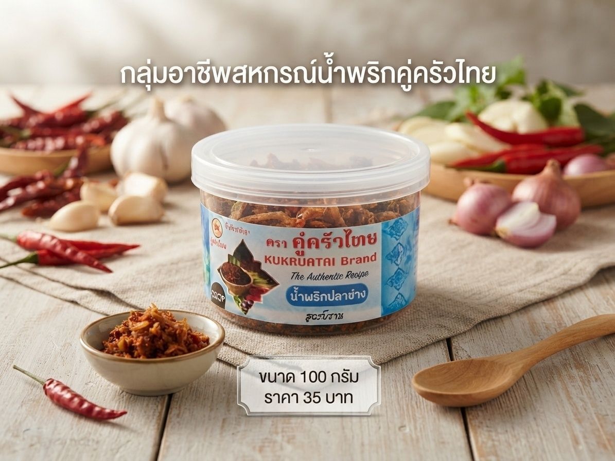 น้ำพริกปลาย่าง
